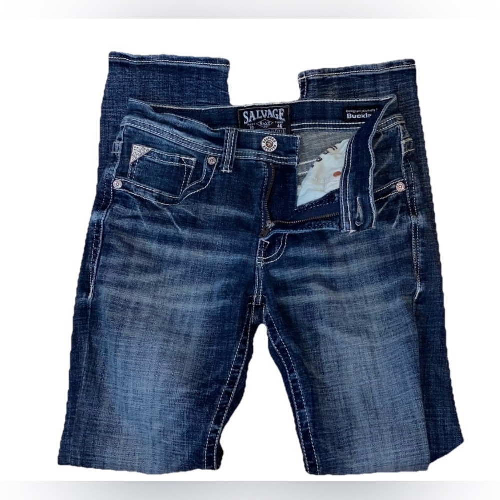 SALVAGE Havoc Straight Slim Fit 30R - Picture 6 of 15